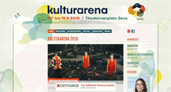 Desktop Screenshot of kulturarena.de